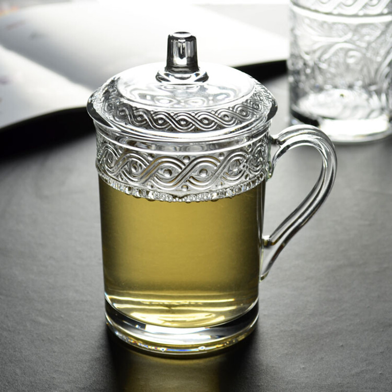 研高(Resehigh) N茶饮杯一件套 优质钠钙玻璃 350ML