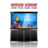 鱼缸背景纸高清壁纸3d立体背景图案水族造景鱼缸装饰贴纸背景画_909 默认尺寸 50高62长（浏览详情页挑选款式）