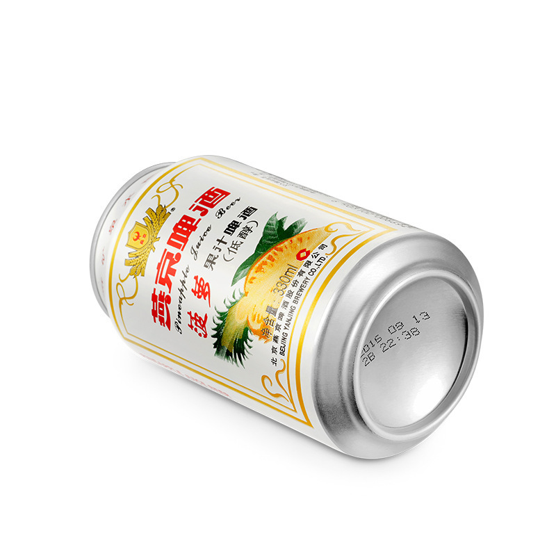 燕京啤酒 菠萝水果汁味9度听罐装 330ml*24整箱装