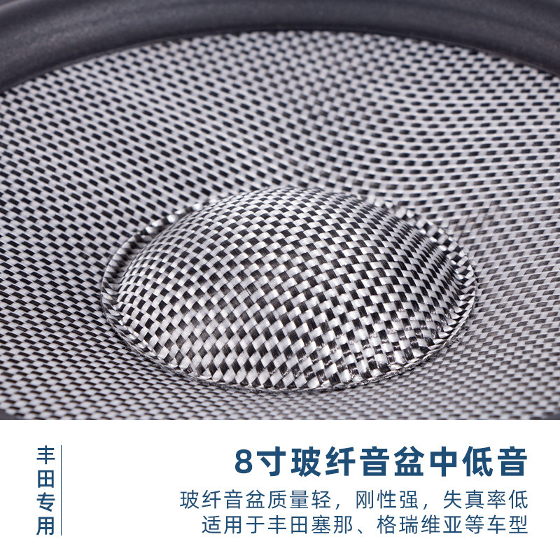 新款适用丰田车专用音响喇叭塞纳格瑞维亚亚洲龙凯美瑞中置高低音无损高清大图