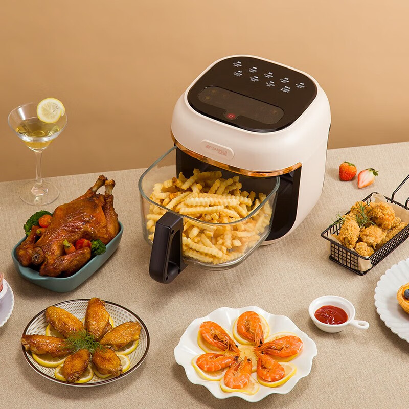 山水(SANSUI)4L可视化 空气炸锅SKZ-A27D