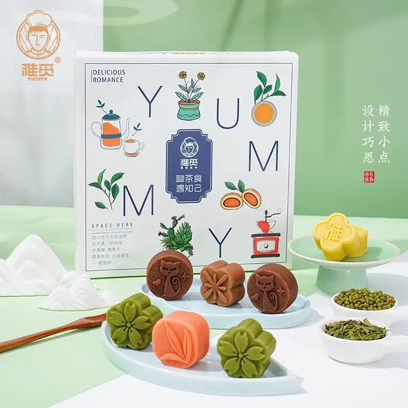 雅觅 茶食同享礼盒372g_
