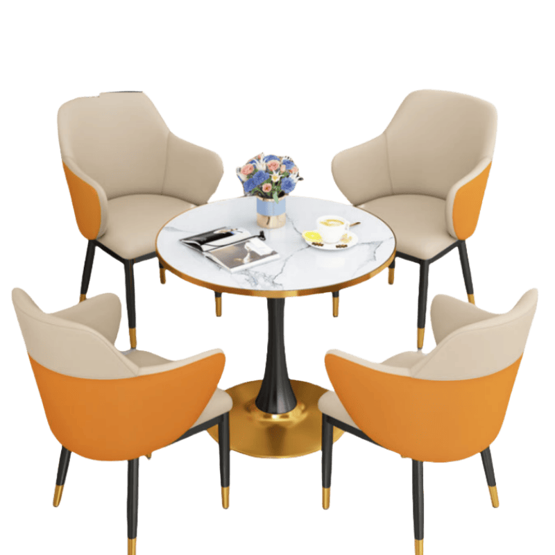 鑫木樽桌椅组合一桌四椅套高清大图