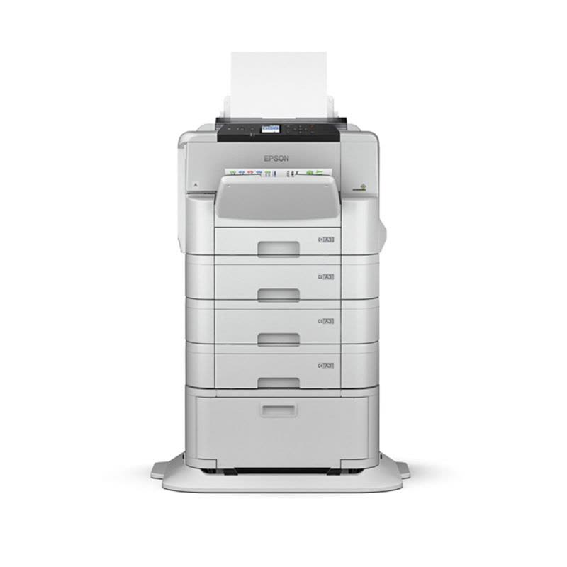 爱普生(EPSON) WF-C8190a 工作组级A3+彩色商用墨仓式大型办公打印机 含4个纸盒+工作台选件图片