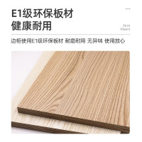 木质矮柜移门阳台柜办公储物柜玄关柜地柜文件柜推拉门柜子储物柜员工柜收纳置物柜三层 1000*500*1000mm