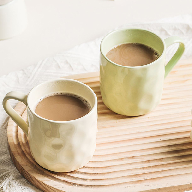 [补贴10%]马克杯女水杯家用陶瓷杯子情侣早餐咖啡杯高颜值办公室手绘高级高清大图