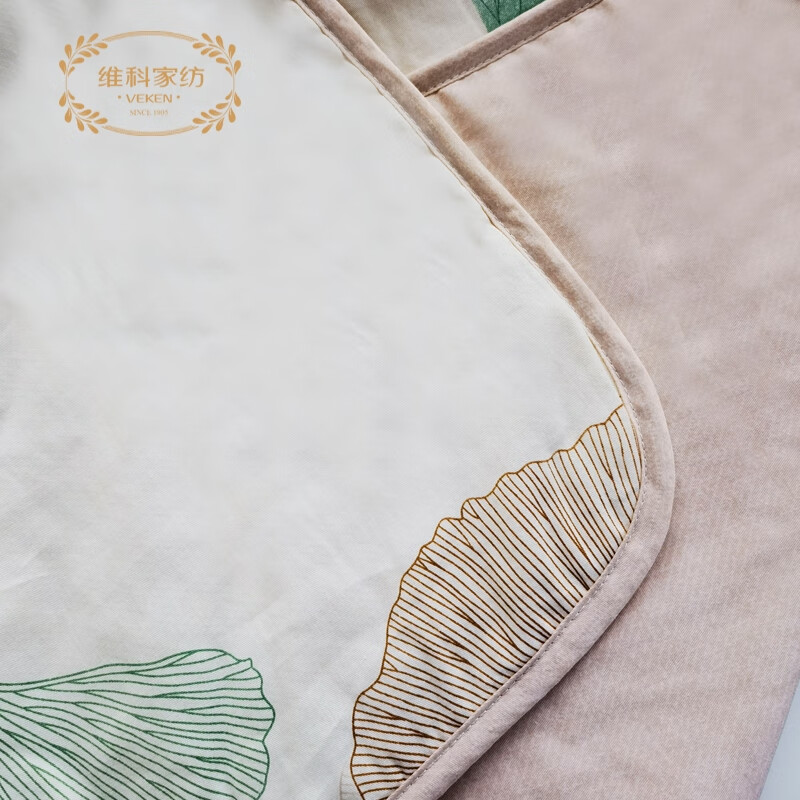 维科-扶苏抑菌全棉夏凉被 (米色)200*230cm高清大图
