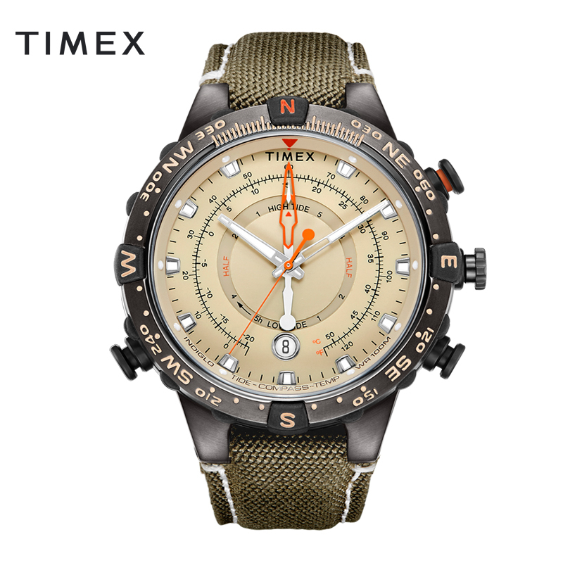 桔梗二手石英表tw2t 正品二手99新 Timex 手表户外运动多功能男表潮汐指南针全盘夜光男士腕表 价格图片品牌报价 苏宁易购桔梗中古屋二手奢侈品专营店