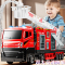 超大号儿童汽车云梯消防工程车玩具男孩合金3-6岁喷水洒水车惯性回滑2430
