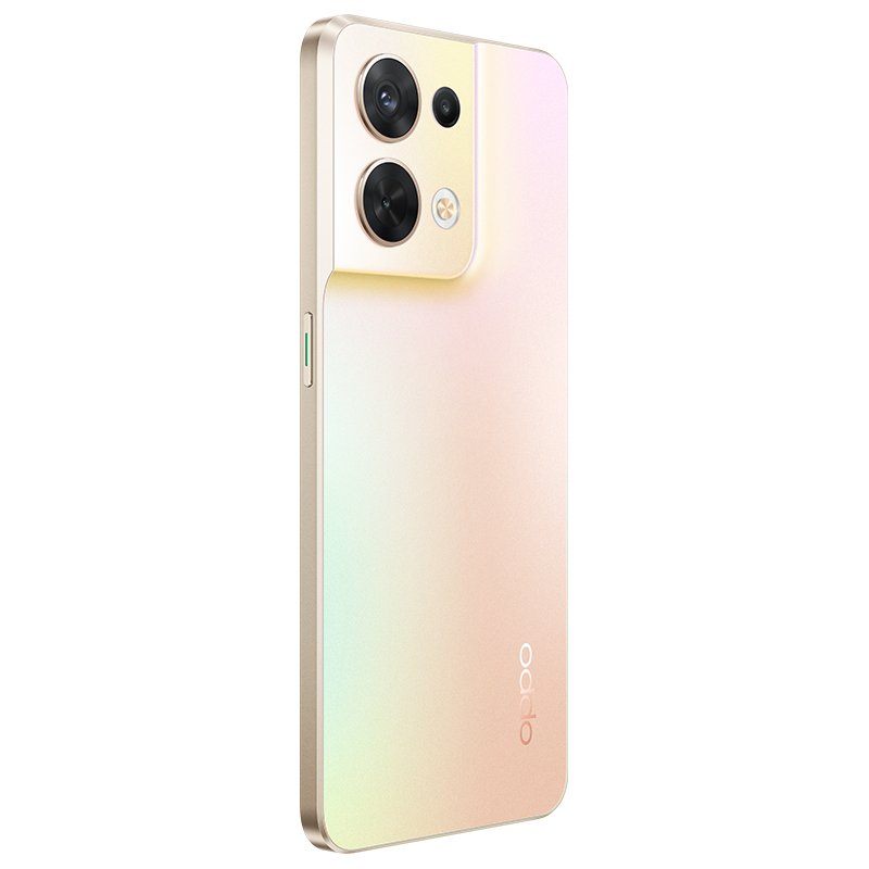 美颜轻薄手机 5000w超清三摄 80w超级闪充 opporeno8智能手机