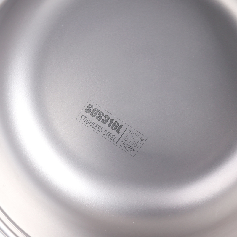 Face儿童注水碗 BD-W1 550ml 3.5寸-5.5寸 可多次使用 316不锈钢汤饭面沙拉碗 儿童带盖注水保温碗高清大图