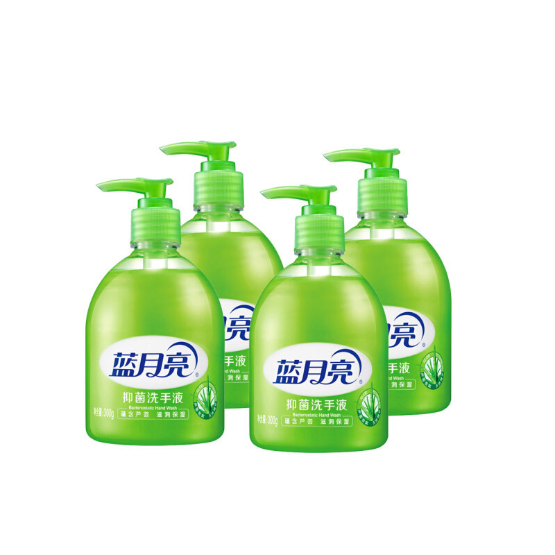 蓝月亮 芦荟抑菌洗手液300g/瓶×24