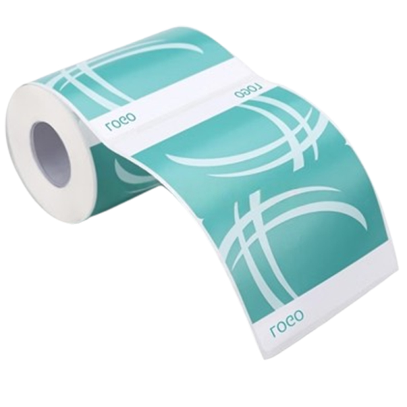 植巾 BQZ160 标签纸 1.00 盒/卷 (计价单位:卷) 白绿色高清大图