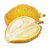 原泽味 泰国进口金枕头榴莲 1个3-4斤 新鲜水果