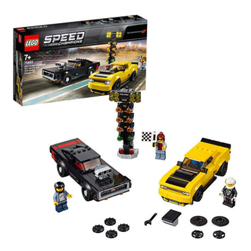 LEGO乐高玩具赛车系列道奇挑战者75893