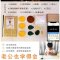 自制布艺太阳花向日葵花束手工制作成人不织布DIY材料包礼品 1871太阳花含英文报纸+四彩灯