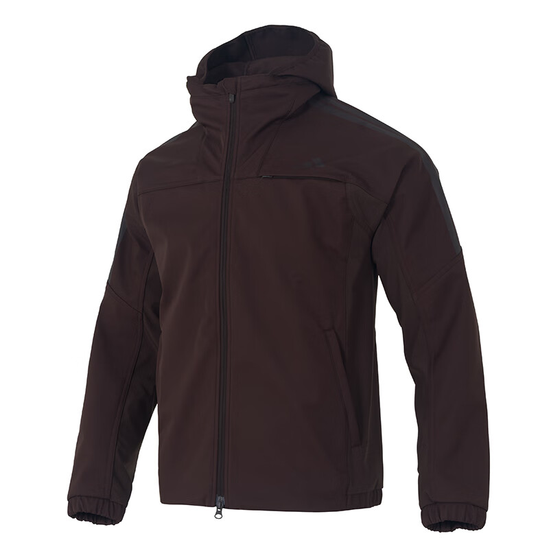 阿迪达斯 (adidas)男装梭织夹克外套新款运动服加绒连帽外套 KG5180 ZP高清大图