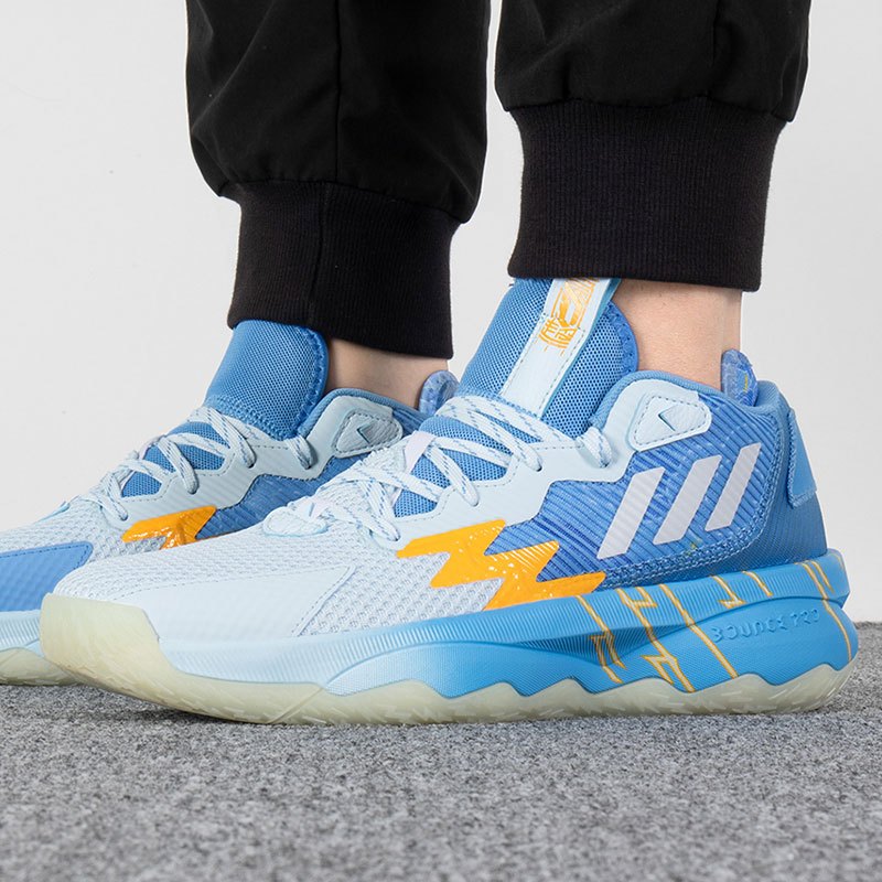 阿迪达斯 (adidas)男鞋 2023夏季新款运动鞋利拉德DAME 8场下实战比赛缓震篮球鞋 HQ4504