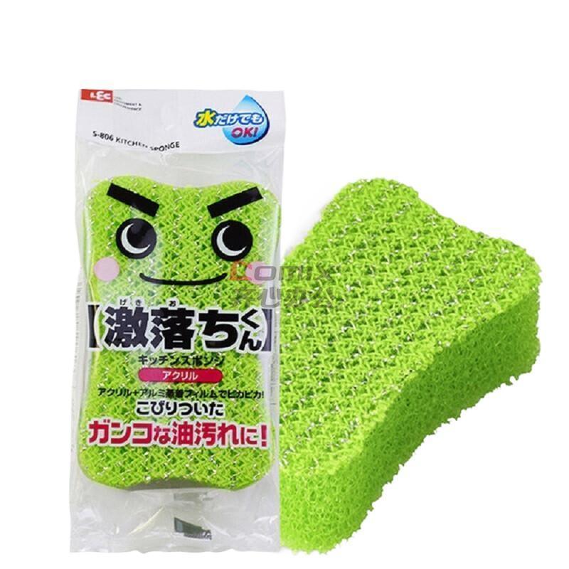丽固(LEC) s-806 1块装 洗碗海绵擦加厚百洁布 (计价单位:包) 绿色_