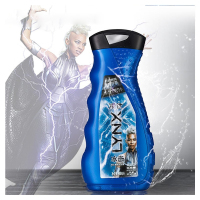 凌仕(LYNX)男士醒体沐浴露冰击400ml X战警版与普通版随机发货[联合利华]