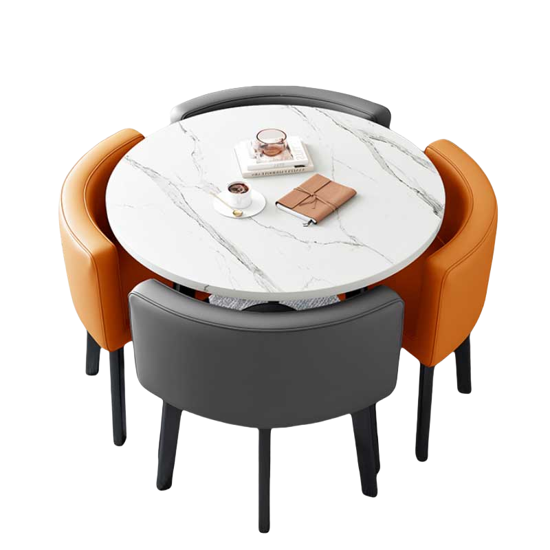 铭思达洽谈桌圆形套高清大图