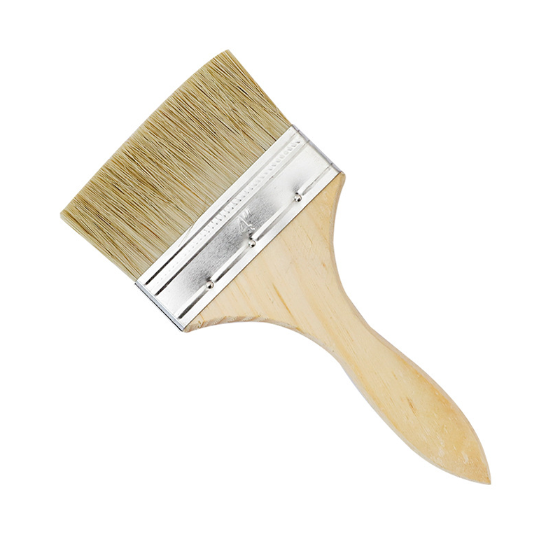 沁渝优品木柄毛刷油漆刷4寸把