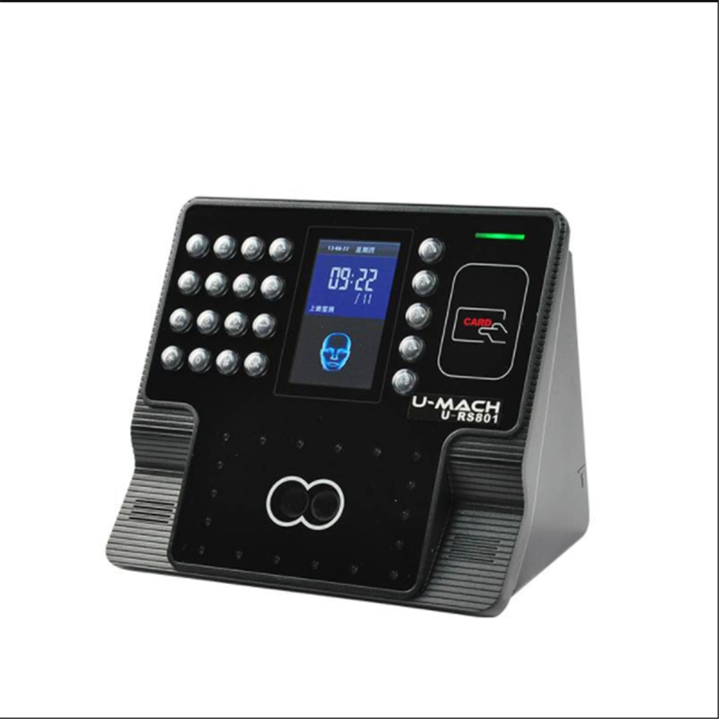 优玛仕 U-RS801 人脸刷卡考勤机 打卡机刷脸拍照签到机