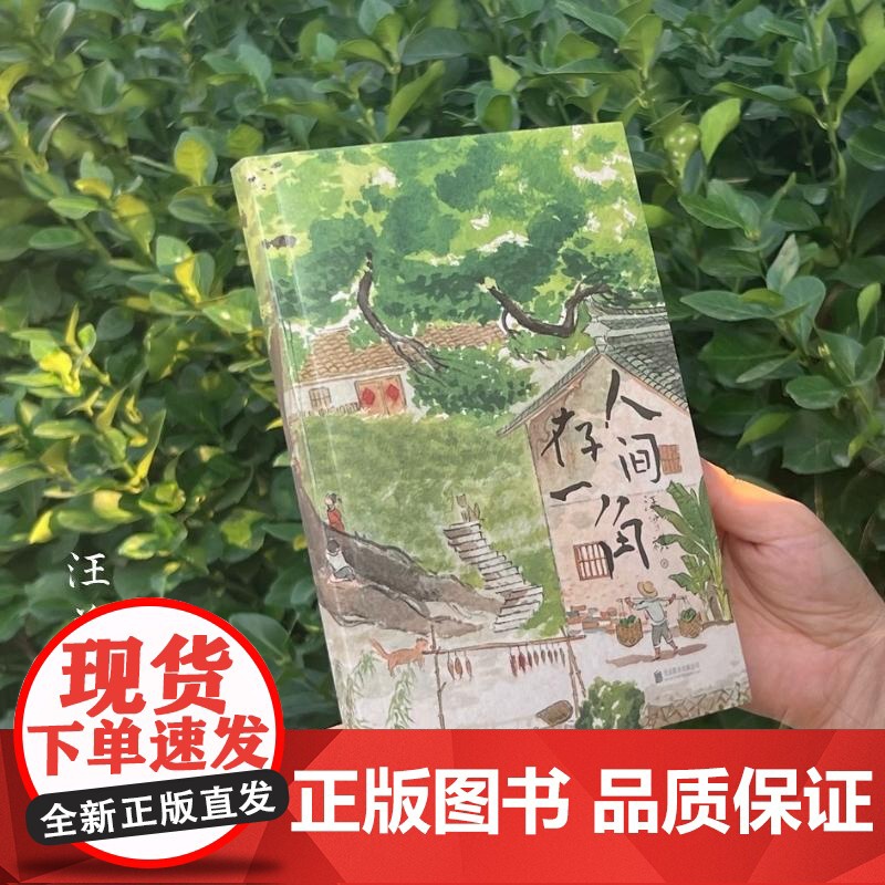 人间存一角 汪曾祺诞辰103周年散文精选特别纪念版 人间有许多事 你细品后便会噗嗤一笑 汪曾祺女儿汪朝亲自编审授权高清大图