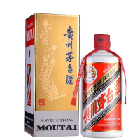 飞天53%vol 500ml贵州茅台酒(带杯)) 单瓶装 酱香型白酒18年