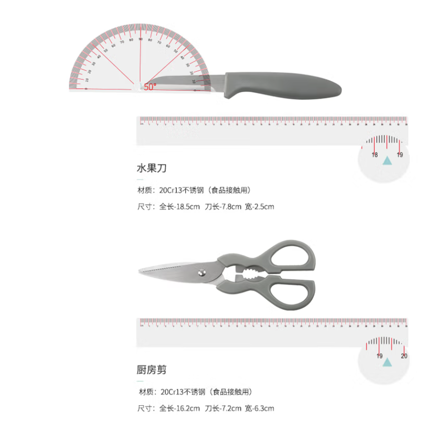 佰造厨房工具五件套BZ-BTZ706-5A高清大图