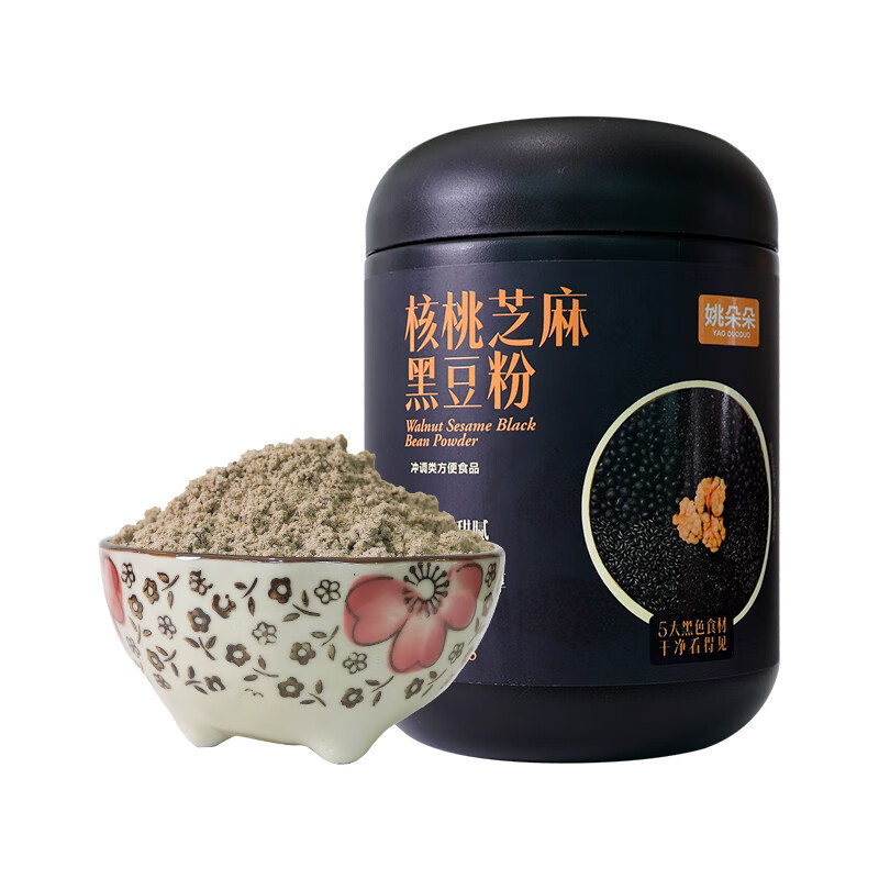 姚朵朵 核桃芝麻黑豆粉500克