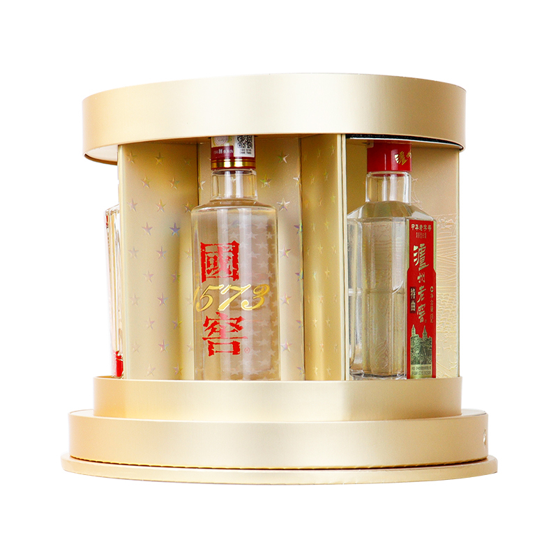 泸州老窖国窖1573特曲冠军纪念酒52度100ml5瓶浓香型白酒2970