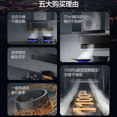 万和(Vanward)油烟机CXW-200-WL970（pro）