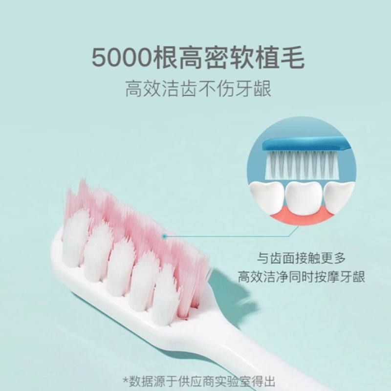 网易严选 KEEPHI系列 精致刷头软毛牙刷 2支装高清大图
