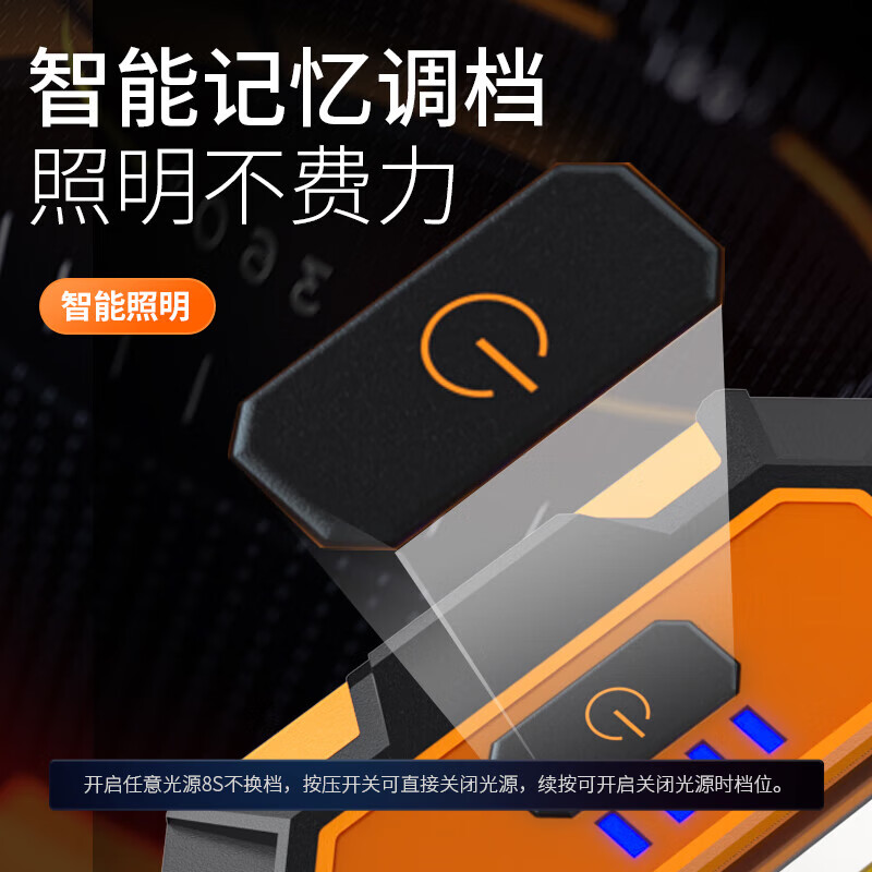 3M RG06多功能工作灯汽修应急维修灯超亮led强光磁铁充电户外手电高清大图