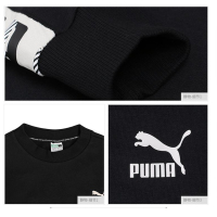 彪马Puma 女士圆领保暖舒适套头串标休闲运动卫衣 57833801