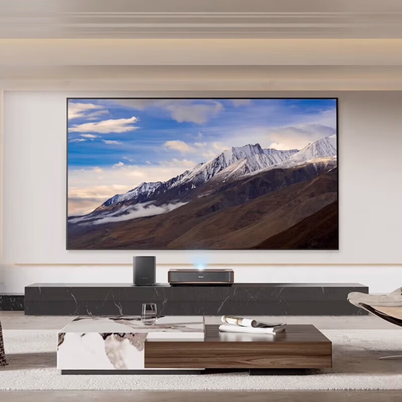 海信(Hisense) 激光电视L5K系列 110英寸4K超高清超薄巨幕护眼投影巨幕 海信L5K(可拆无线模块,包安设)高清大图