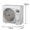美的(Midea)MDS-H120W-A(1)Ⅱ智能 家用一拖四5匹风管机 嵌入式 冷暖全直流变频 一级能效 中央空调