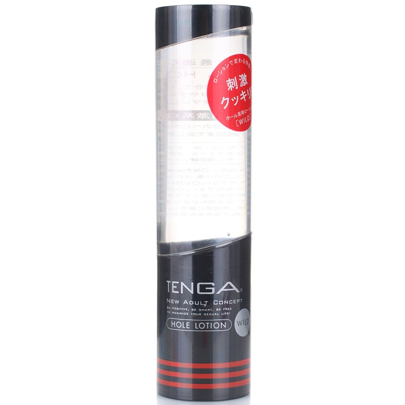 TENGA 飞机杯专用润滑油TLH-003刺激型(黑色) 170ml/支