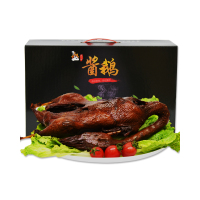 屋下鹅 酱鹅肉1150g 板鹅卤鹅肉开袋即食真空包装礼盒装整只
