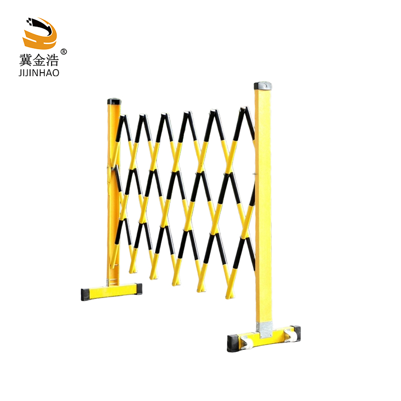 冀金浩玻璃钢伸缩围栏1.2*2.5米 黄黑个高清大图