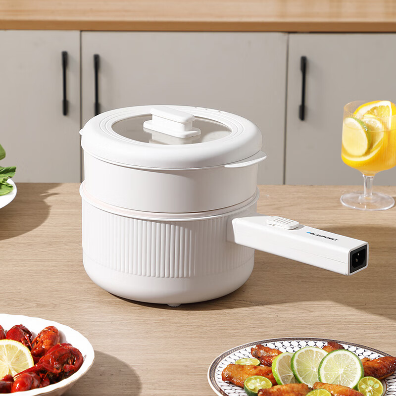 蓝宝(BLAUPUNKT)家用大容量电煮锅电火锅2L BP-DZG14(S)高清大图