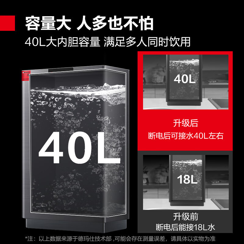 德玛仕DEMASHI开水器商用电热开水机全自动进水304不锈钢烧水器商用 KS-70PJS 380V