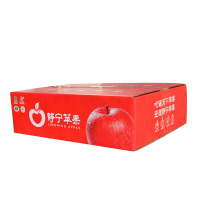【中华特色】静宁馆 红六福 静宁早熟金世纪苹果12枚75#箱装 静宁苹果 新鲜水果 西北