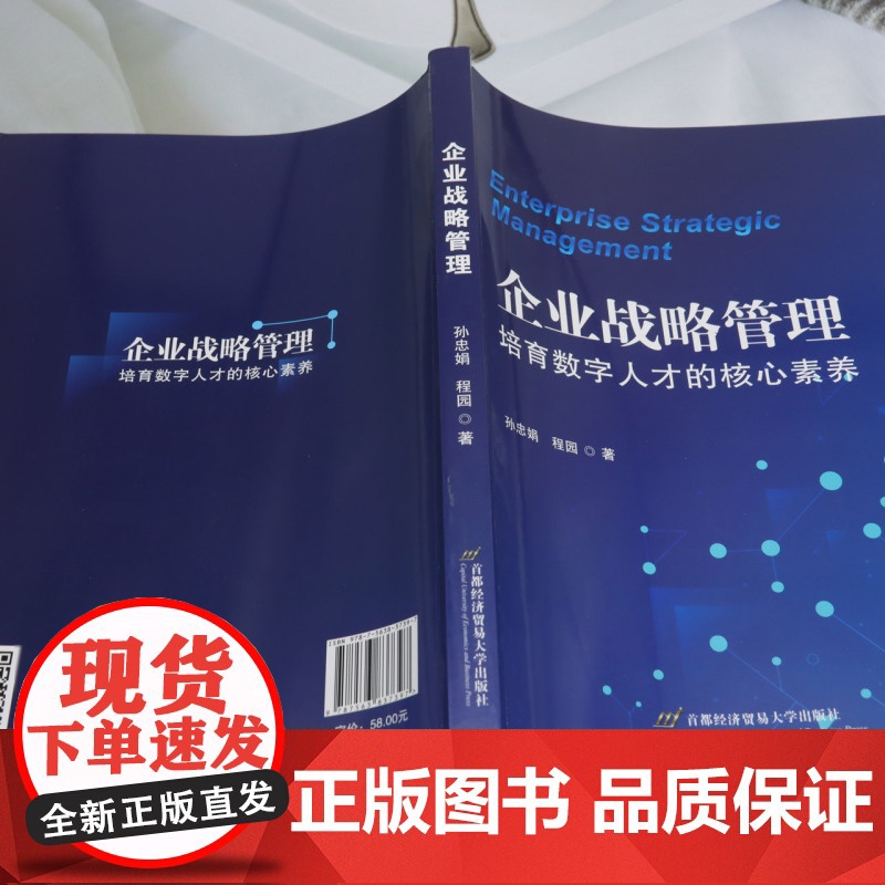 企业战略管理:培育数字人才的核心素养高清大图