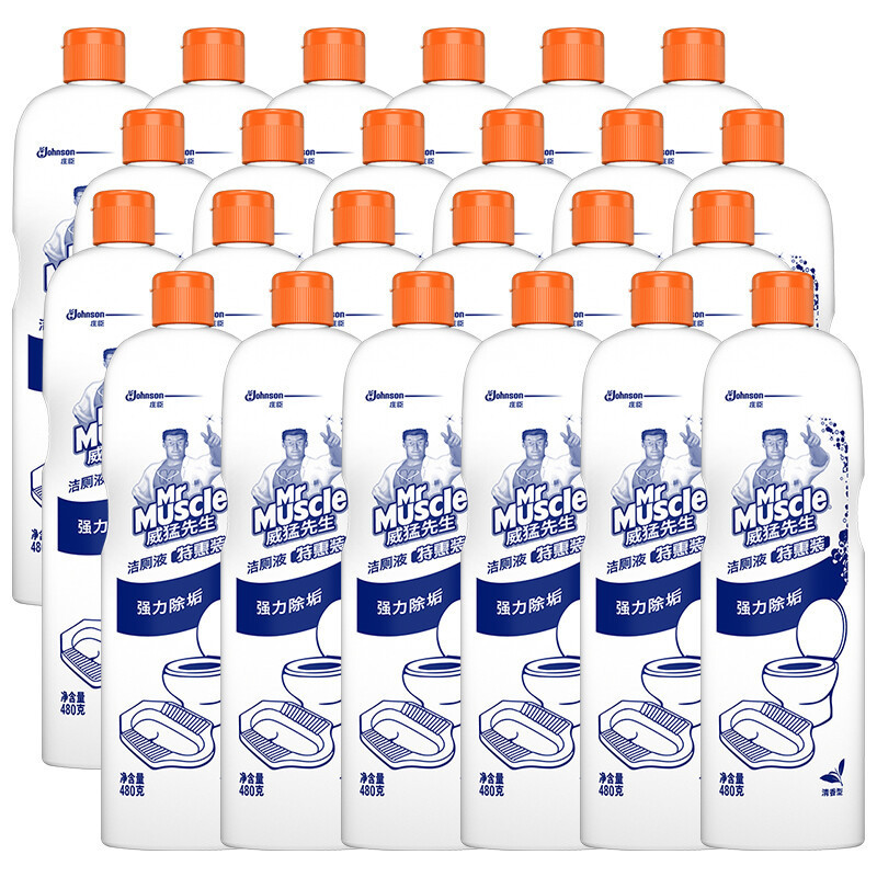威猛先生洁厕剂(清香型)480G 6瓶装/组