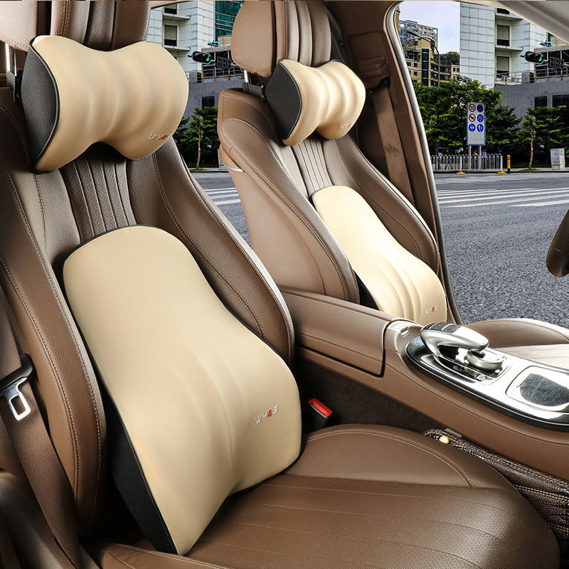 迈古mg汽记忆棉汽车头枕颈枕腰靠靠枕腰垫车用座椅靠背垫枕腰枕靠垫