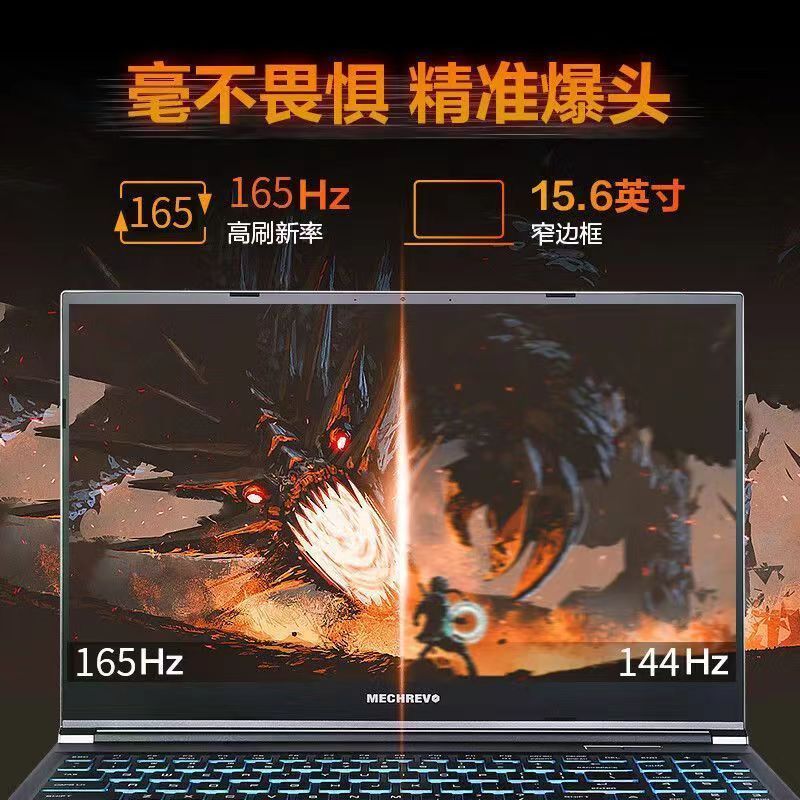 2024款 机械革命蛟龙15K 15.6英寸商务办公学习本电竞定制游戏本笔记本电脑(锐龙R5-6600H 32G内存 2TB固态 RTX3050 4G独显 窄边框高刷屏)