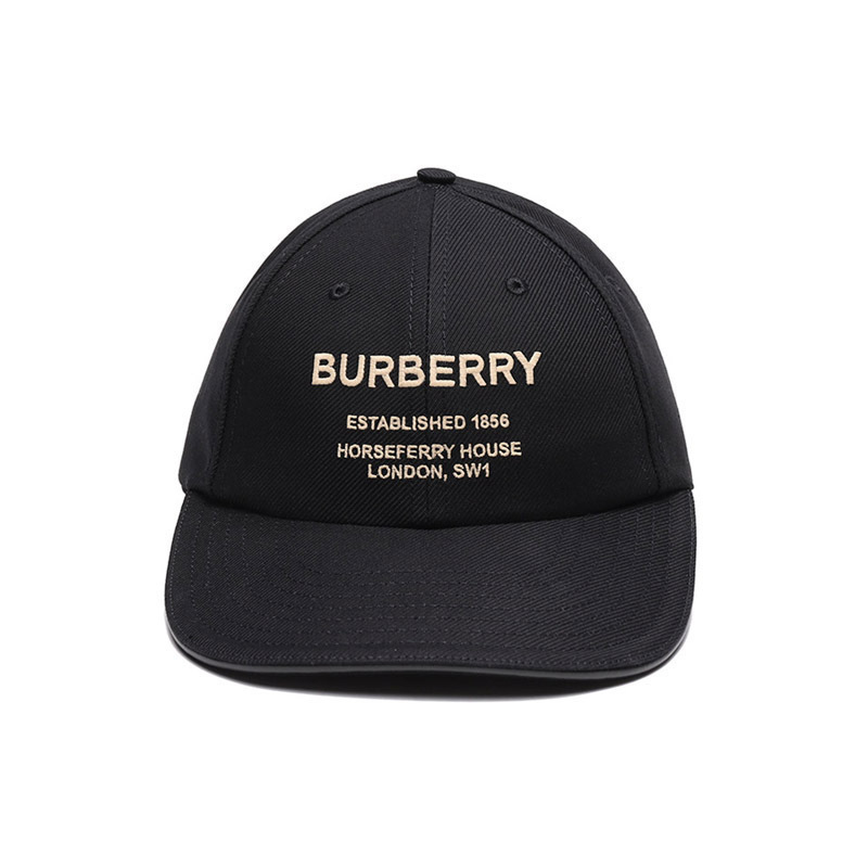 博柏利burberry男女通用款棉质帽子棒球帽鸭舌帽8057625