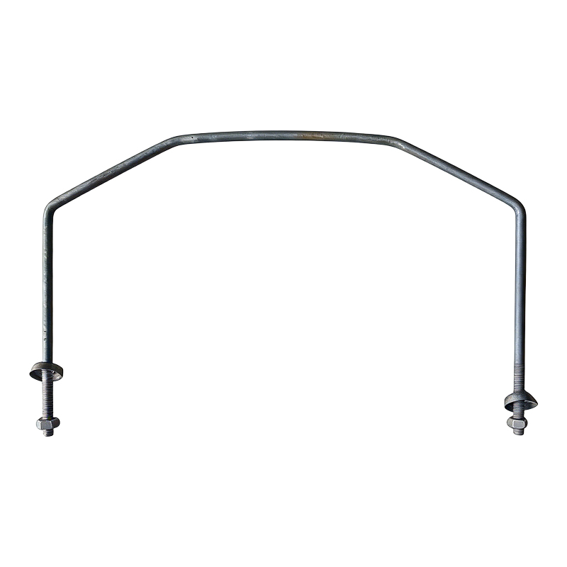 贝策 抱箍 刺丝滚笼支架立柱抱箍 378*184mm 个高清大图
